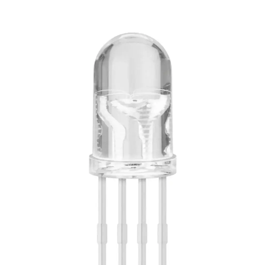 [LED013] LED RGB Ultrabrillante de 5mm THT Cátodo Común  