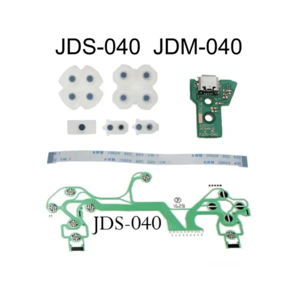 Placa De Puerto De Carga USB JDS-040 JDM-040 Para Controlador PS4 