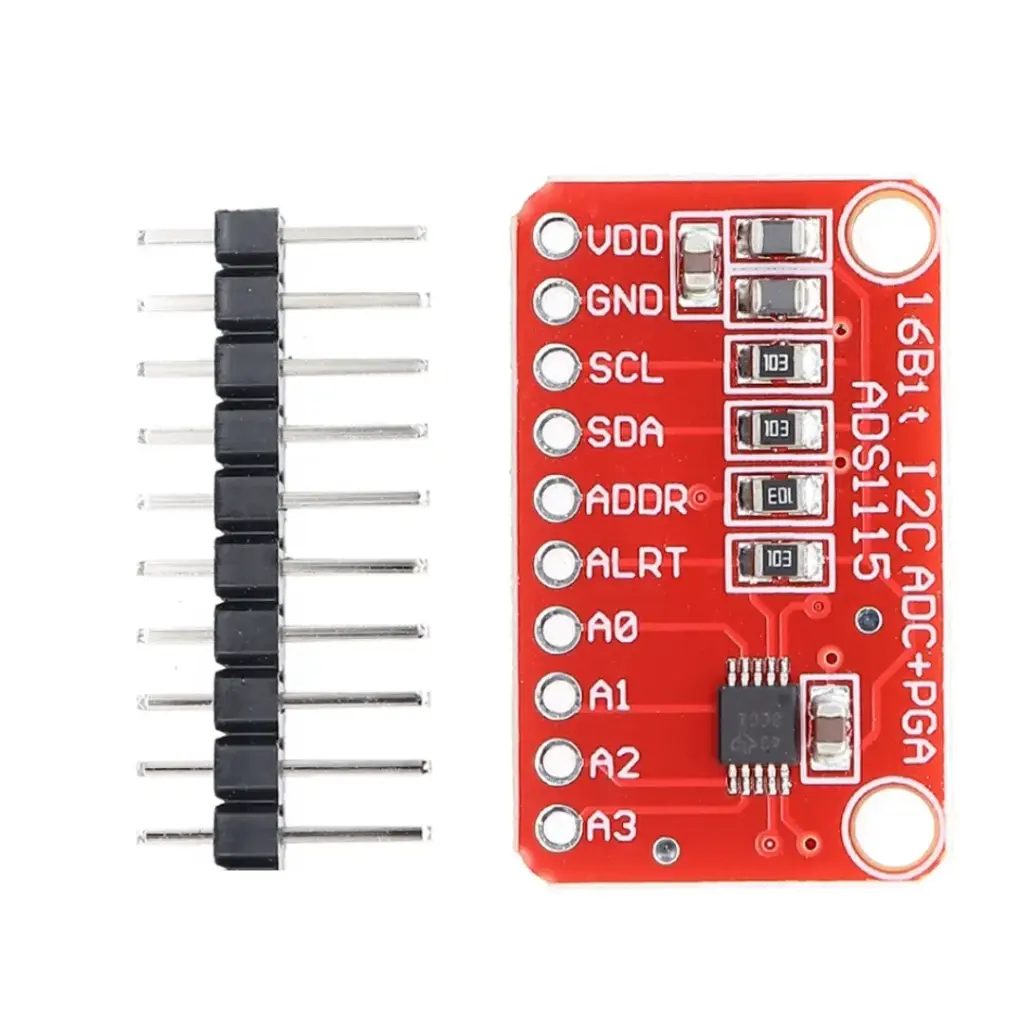 [MOD019] Modulo ADC 16bits ADS1115 I2C 4 Canales