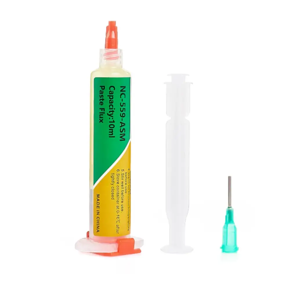[PASTF002] Flux NC-559-ASM marca Kek 10ml con Jeringa 