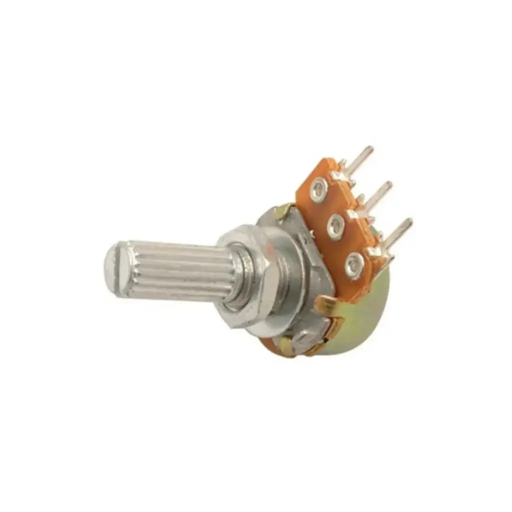 Potenciómetro Lineal 5k ohms de perilla de 15mm