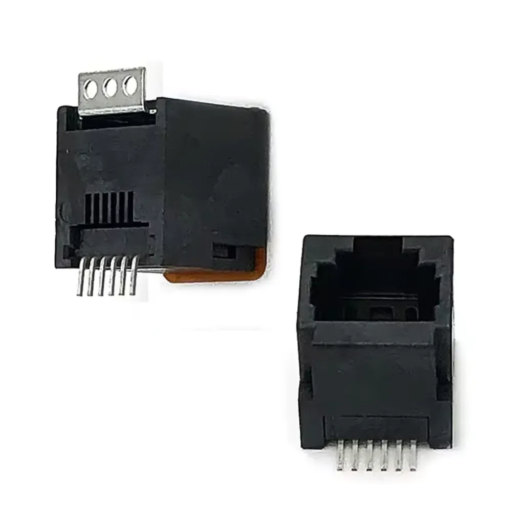 [CONV-RJ45-1] Puerto Ethernet RJ-45 Vertical sin Shield SMD 