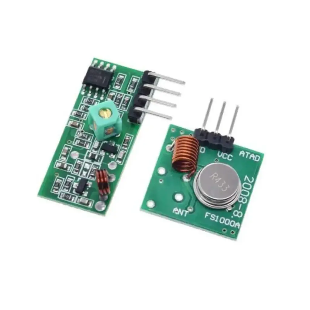 Modulo Kit de Radiofrecuencia 433MHz FS100A Receptor-Emisor