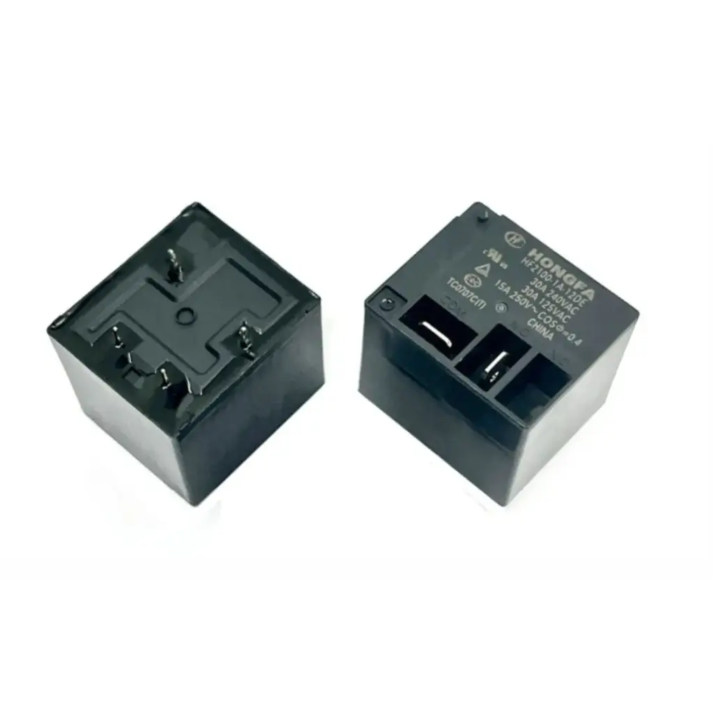 Relevador HF2100-1A-12DE  30A 12V 
