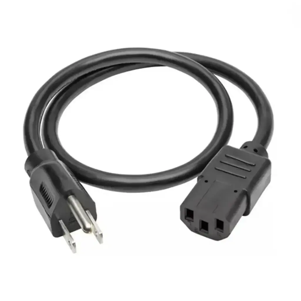 Cable de corriente alimentación para PC/Monitor/Fuente/etc.
