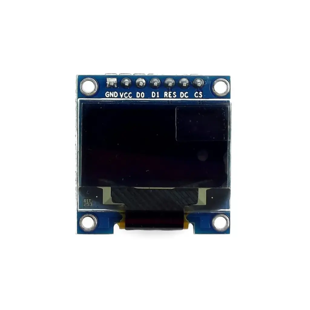 Pantalla OLED 128x64 0.96" SPI Blanco 