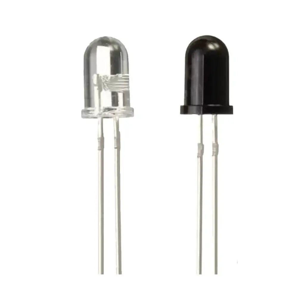 Par de LED Fotodiodo Infrarrojo 940nm 3mm Receptor Transmisor