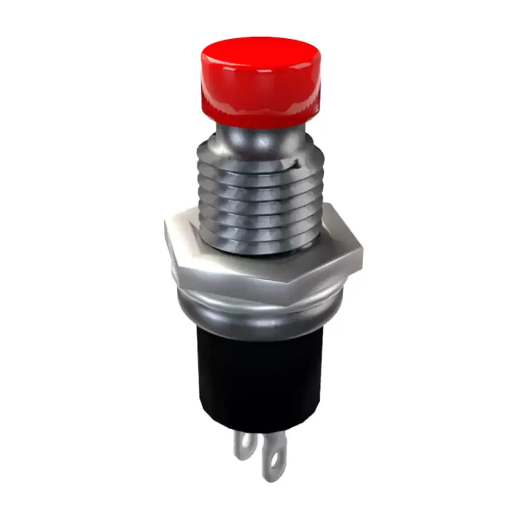 [INT032] Push Button, Botón Pulsador Redondo Normalmente Abierto