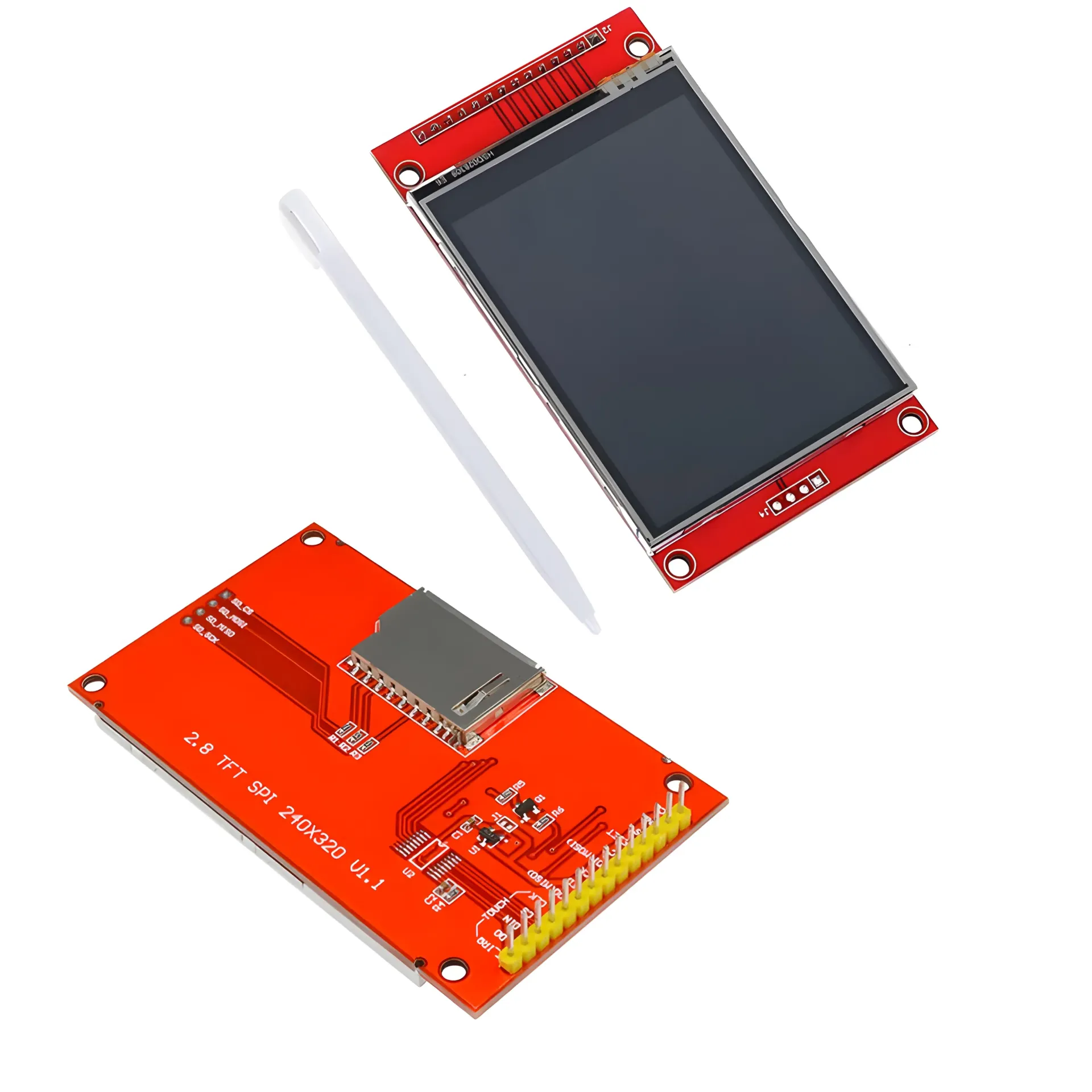 Pantalla TFT de 2.8" con Touch 240x320 ST7735