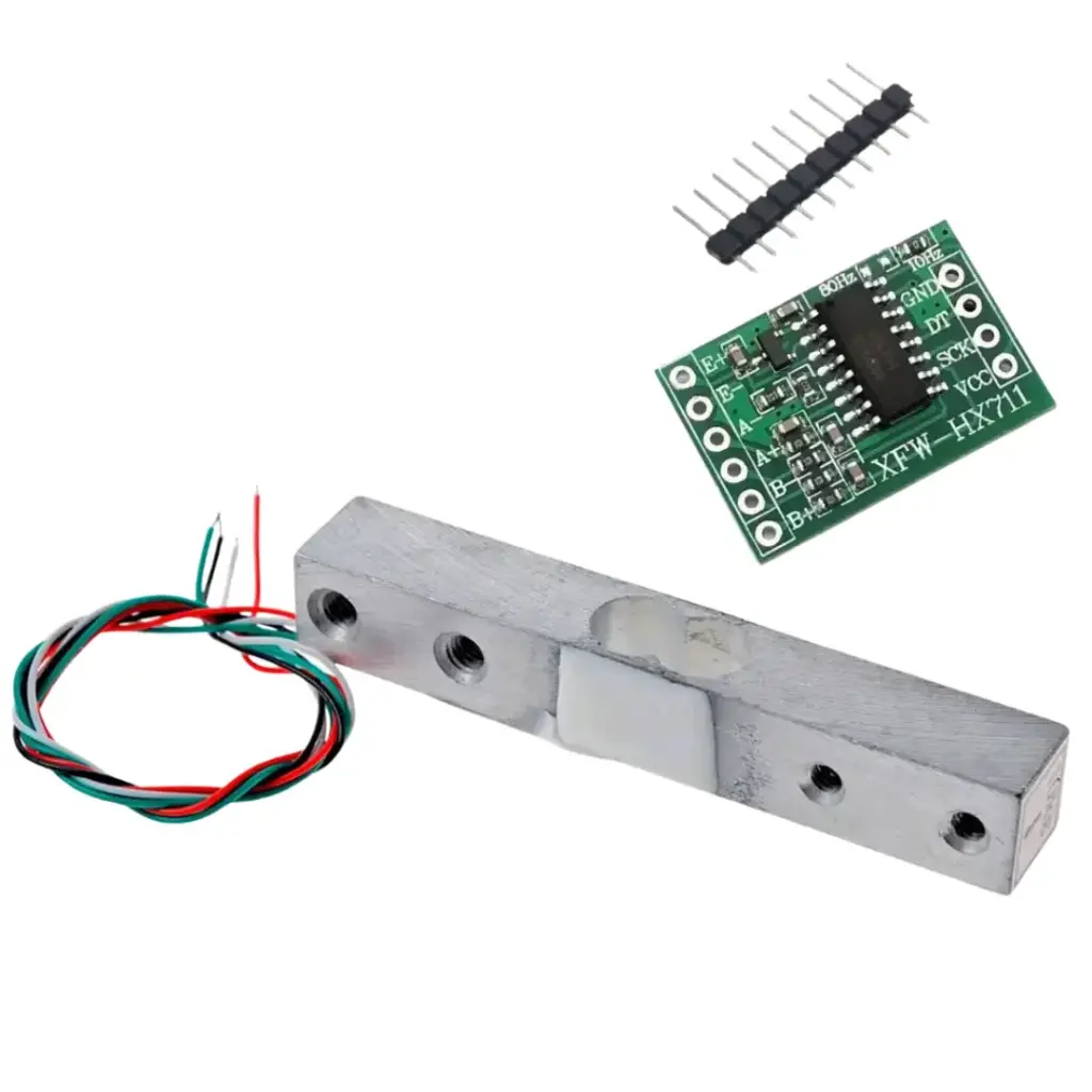 [MPESO003] Sensor de peso Galga extensiométrica 5Kg con Módulo hx711 