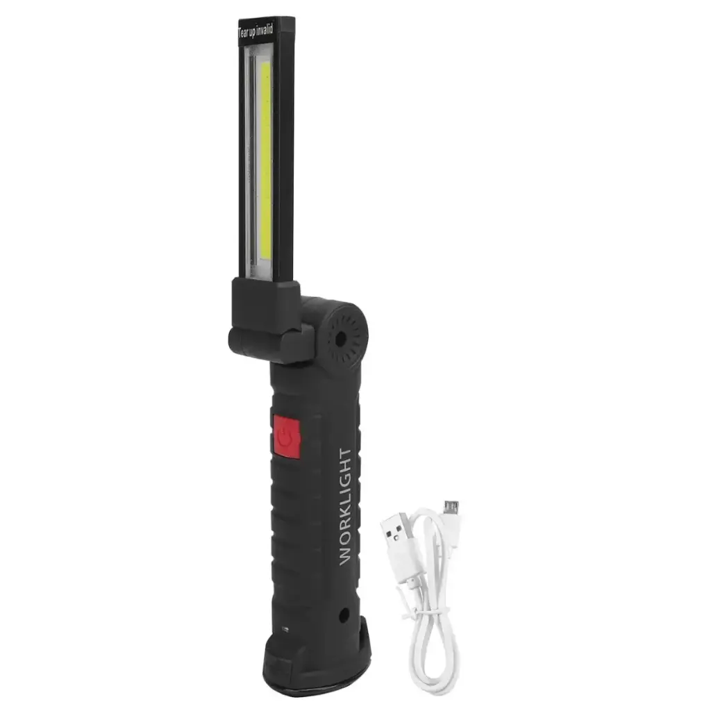 Linterna led recargable con imán
