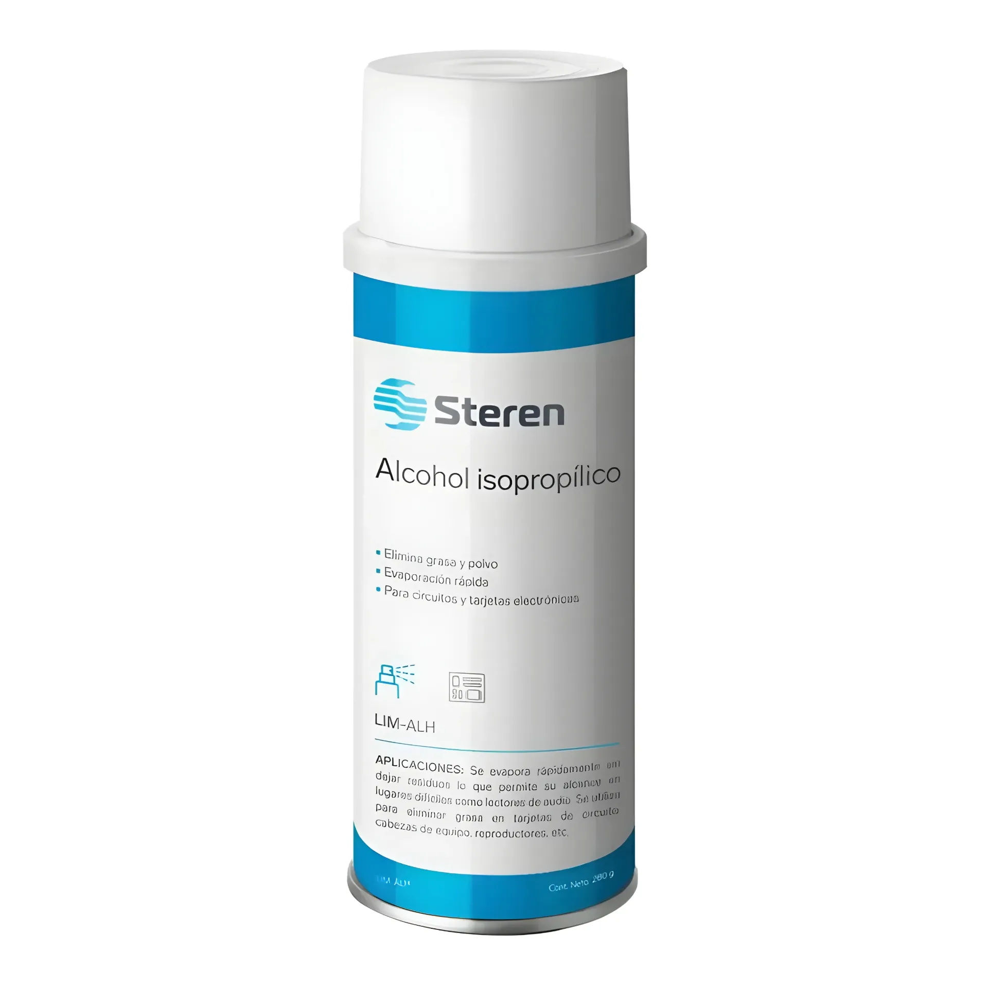 [ALC001] Alcohol Isopropílico En Aerosol 280g LIM-ALH Steren