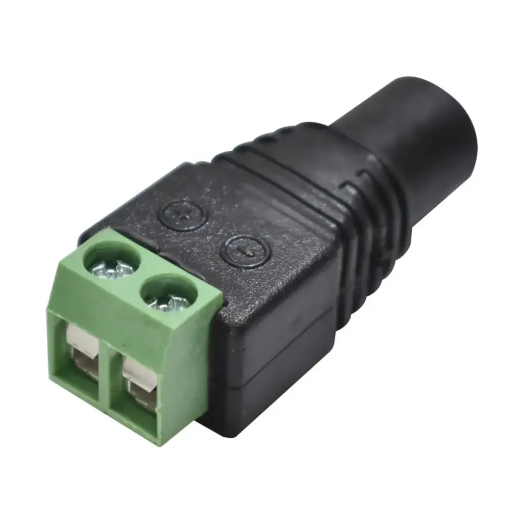 Plug Jack Hembra 2.5mm con terminal