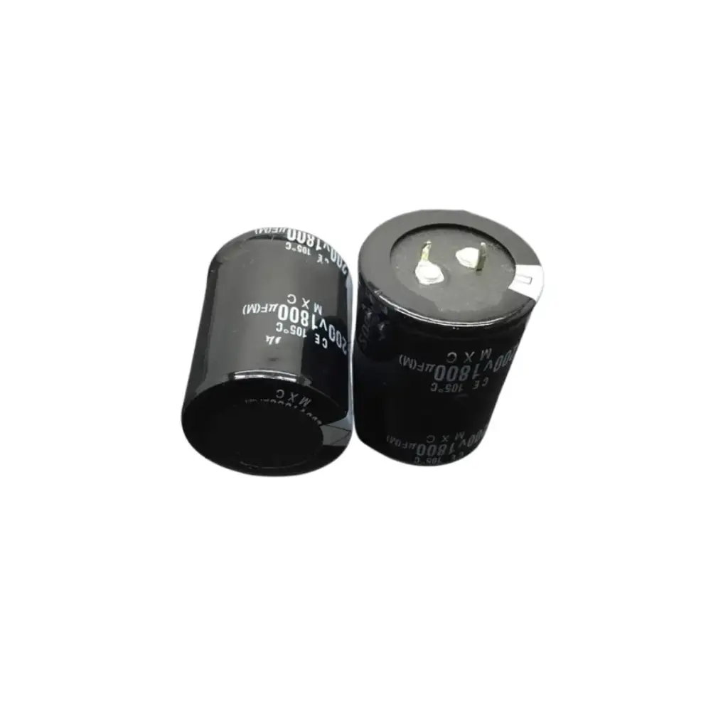 Capacitor electrolítico 1800UF 200V marca Rubycon 30x50mm