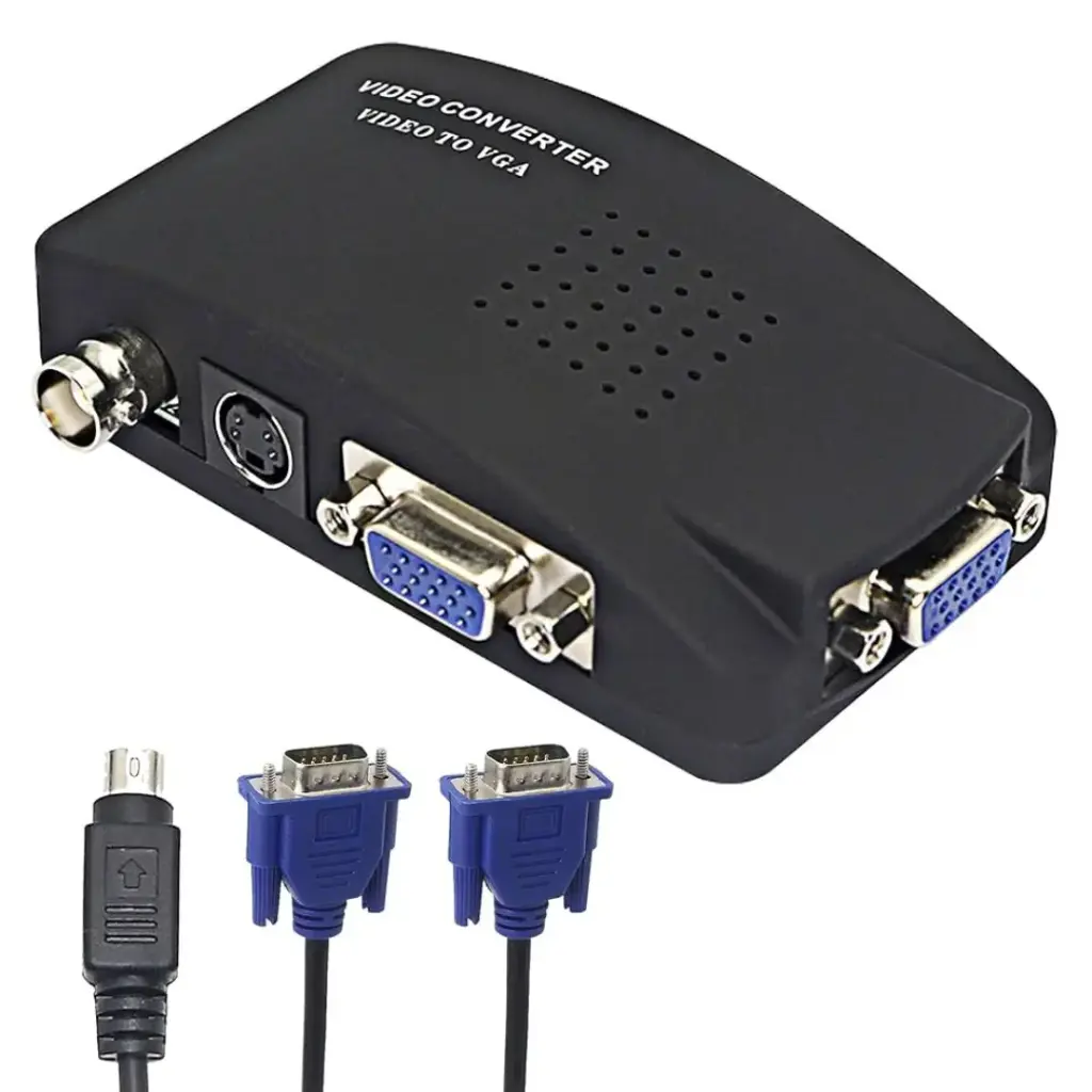 Convertidor coaxial s-video a VGA