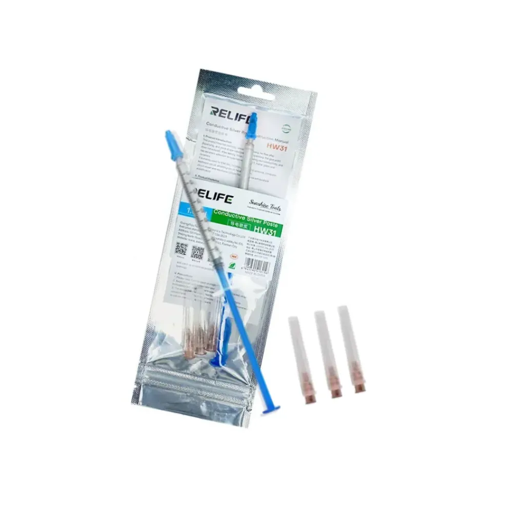 [TINC-5] Tinta Conductiva Pintura De Plata 0.5ml Pegamento Conductor