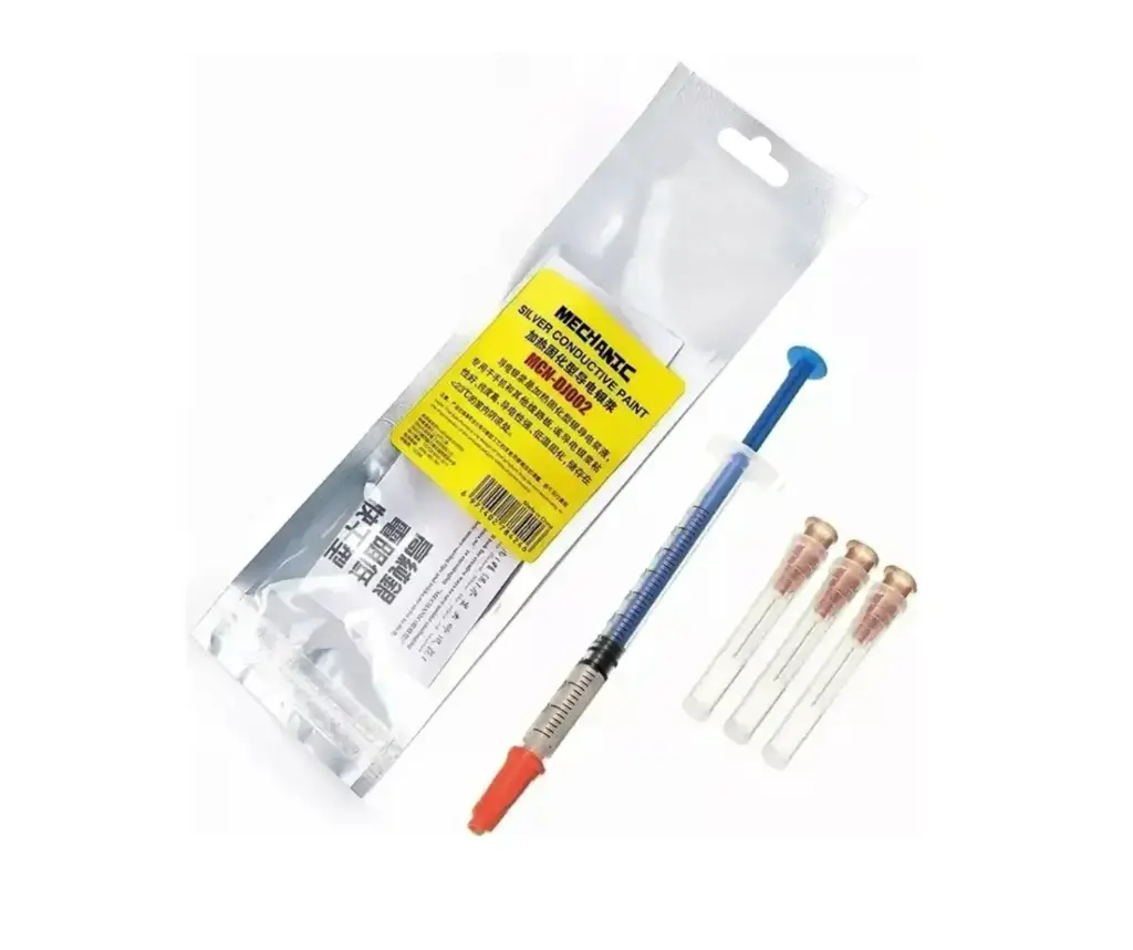 Tinta Conductiva Pintura De Plata 0.5ml Pegamento Conductor