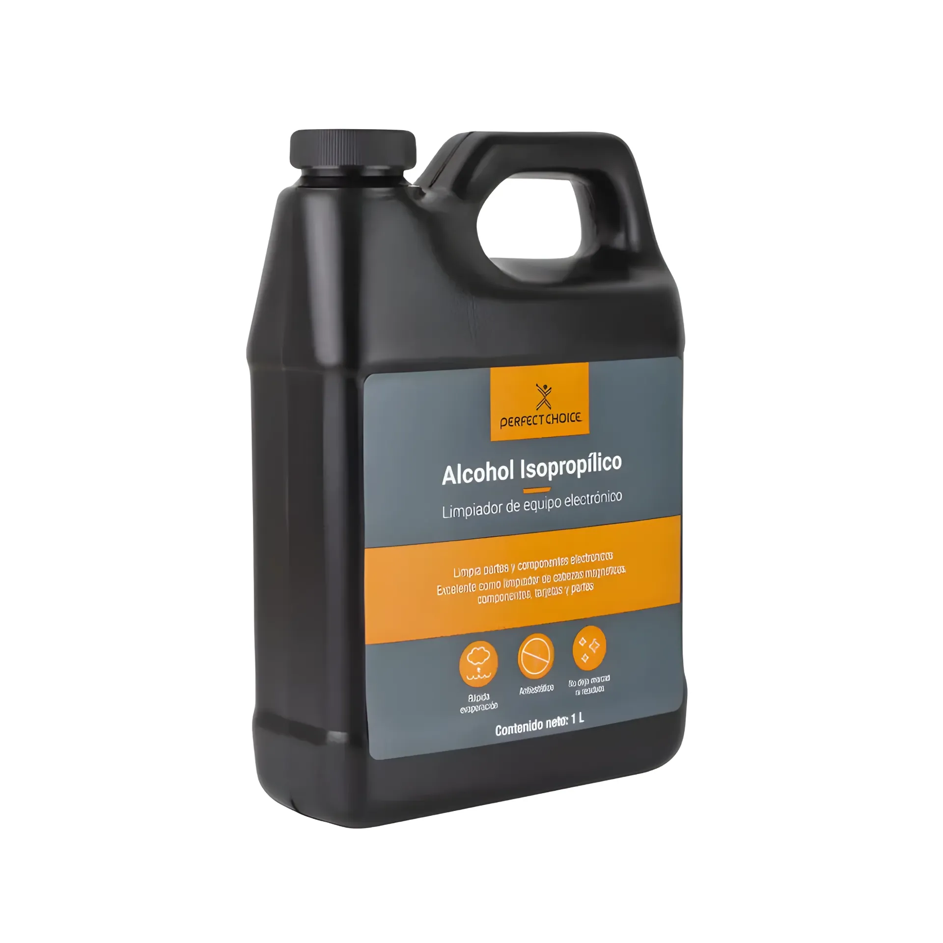 Alcohol Isopropilico Perfect Choice 1 Litro (PROXIMO A DESCONTINUAR)