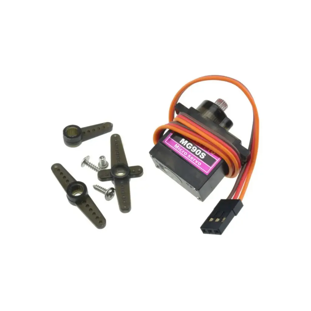 [SRV-SG90S-MET-360] Servomotor MG90S-360° 9KG Giro a 360 Grados
