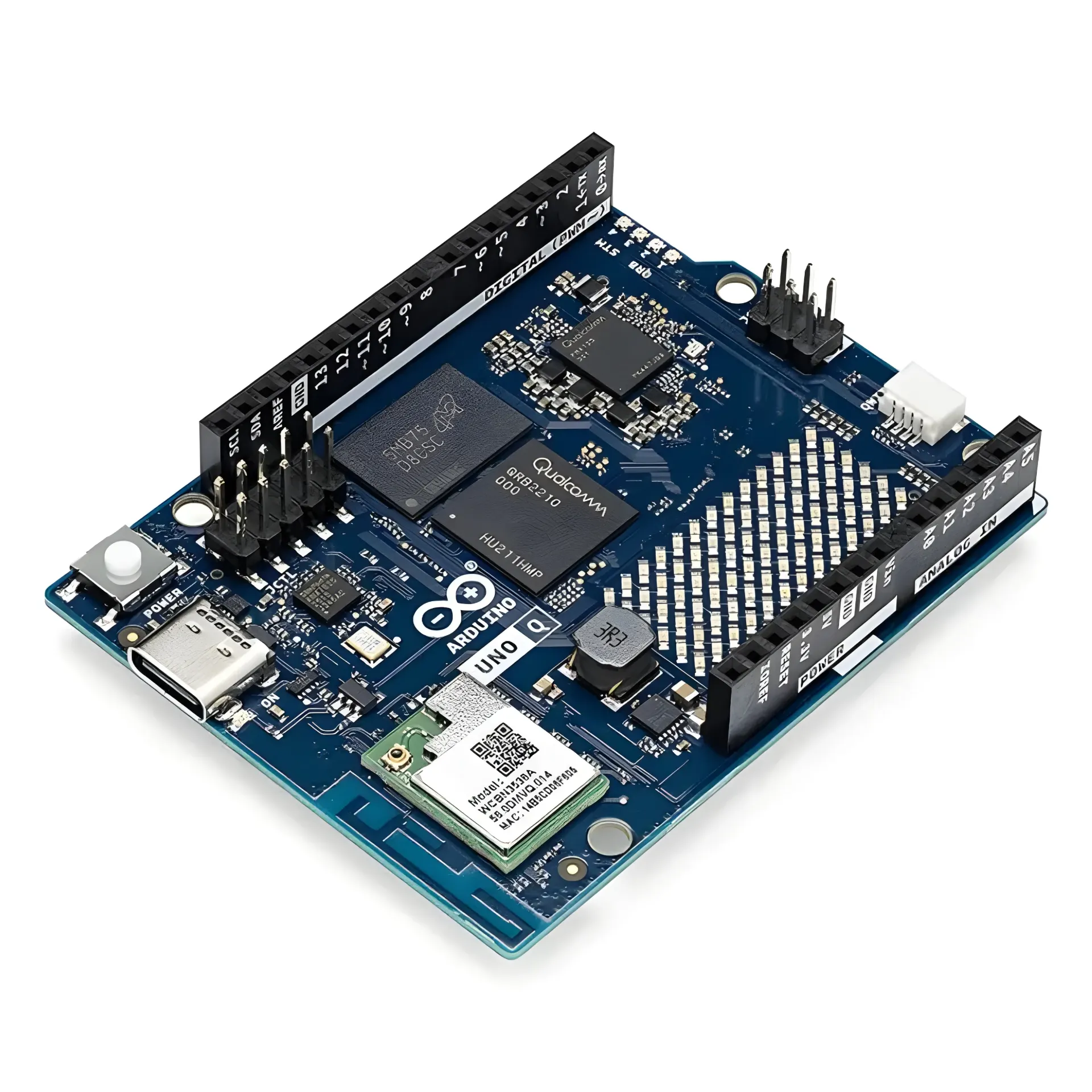 [MOD060] Arduino UNO Q WiFi BLE 2 GB RAM Qualcomm ABX00162 Original (PROXIMO A DESCONTINUAR)