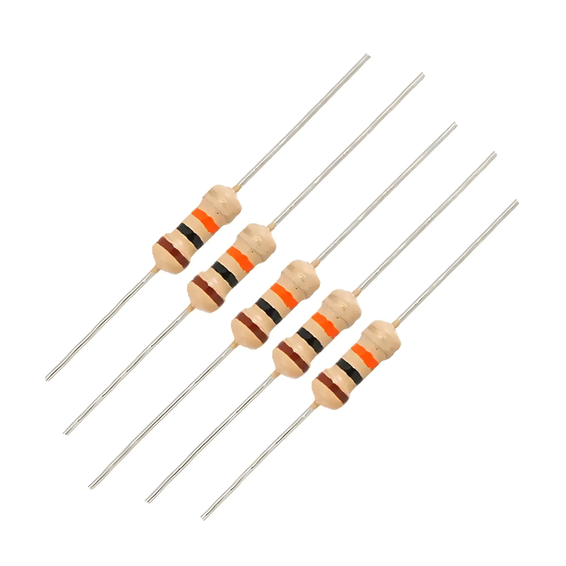 Resistencia 39K ohms 1/2w 4 Bandas 5% Tolerancia