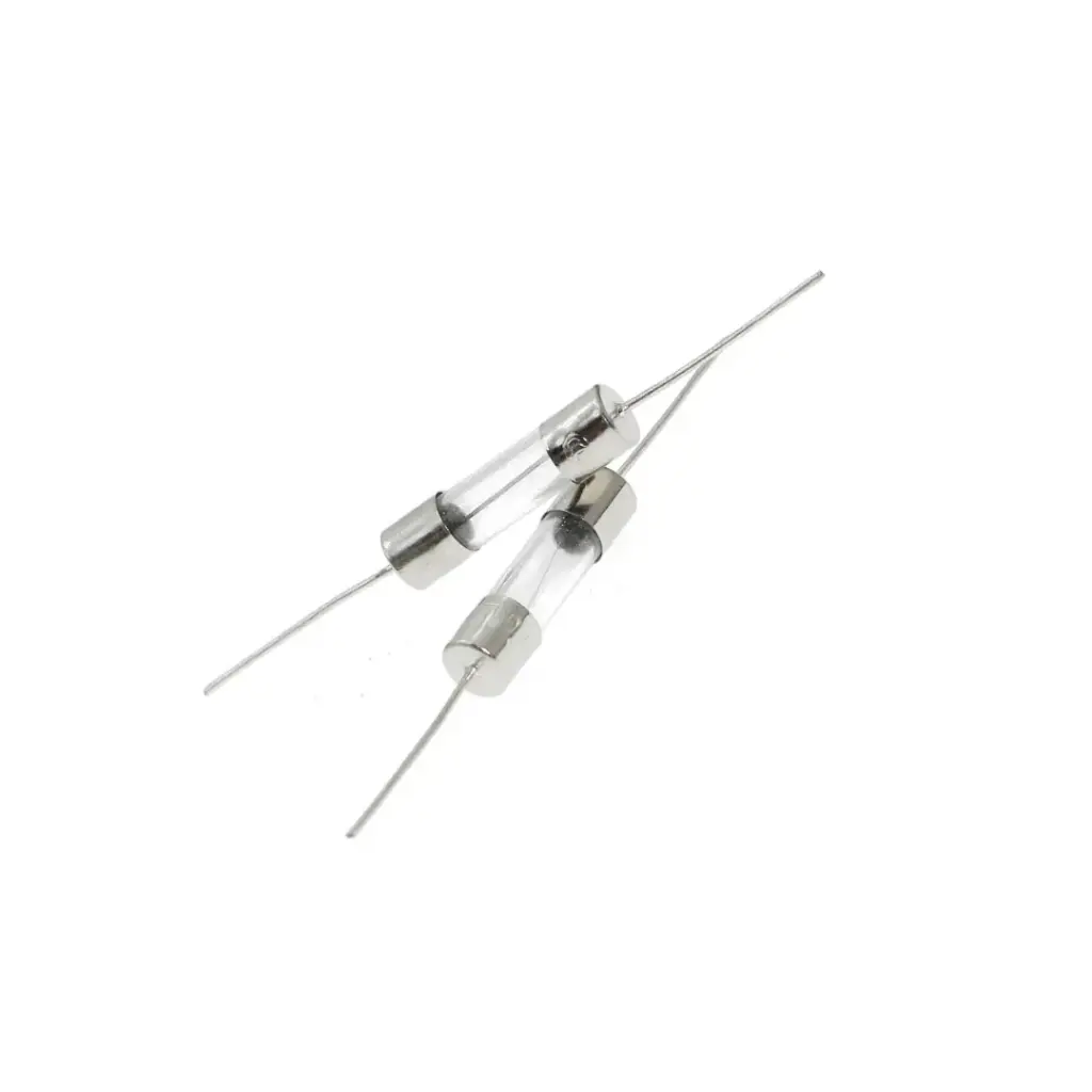 Fusible de Vidrio Axial con Cable de Plomo 250V 10A