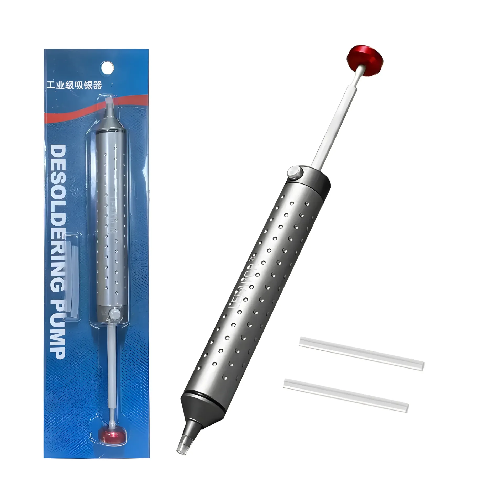 [DES001] Bomba Desoldadora de Aluminio LEFAVOR