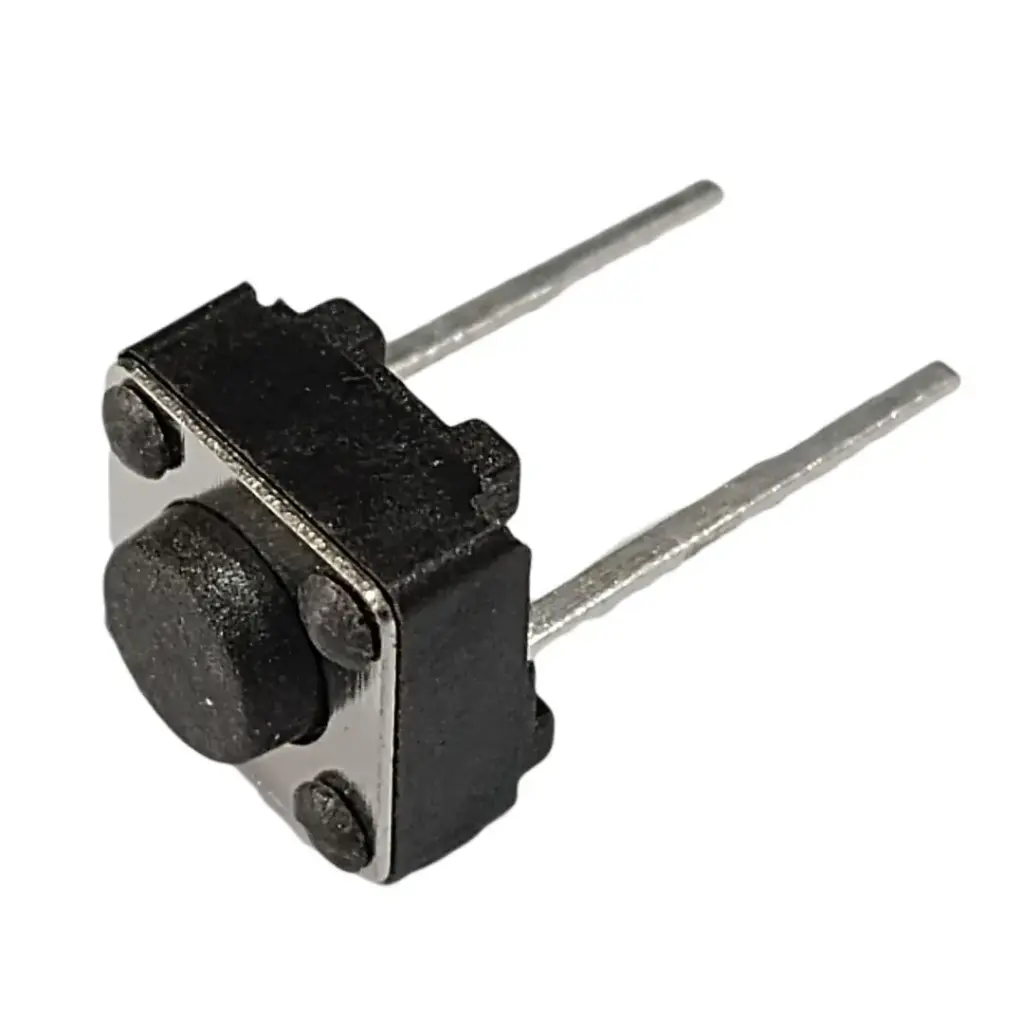Push button - Botón pulsador 6x6x6mm 2 pines