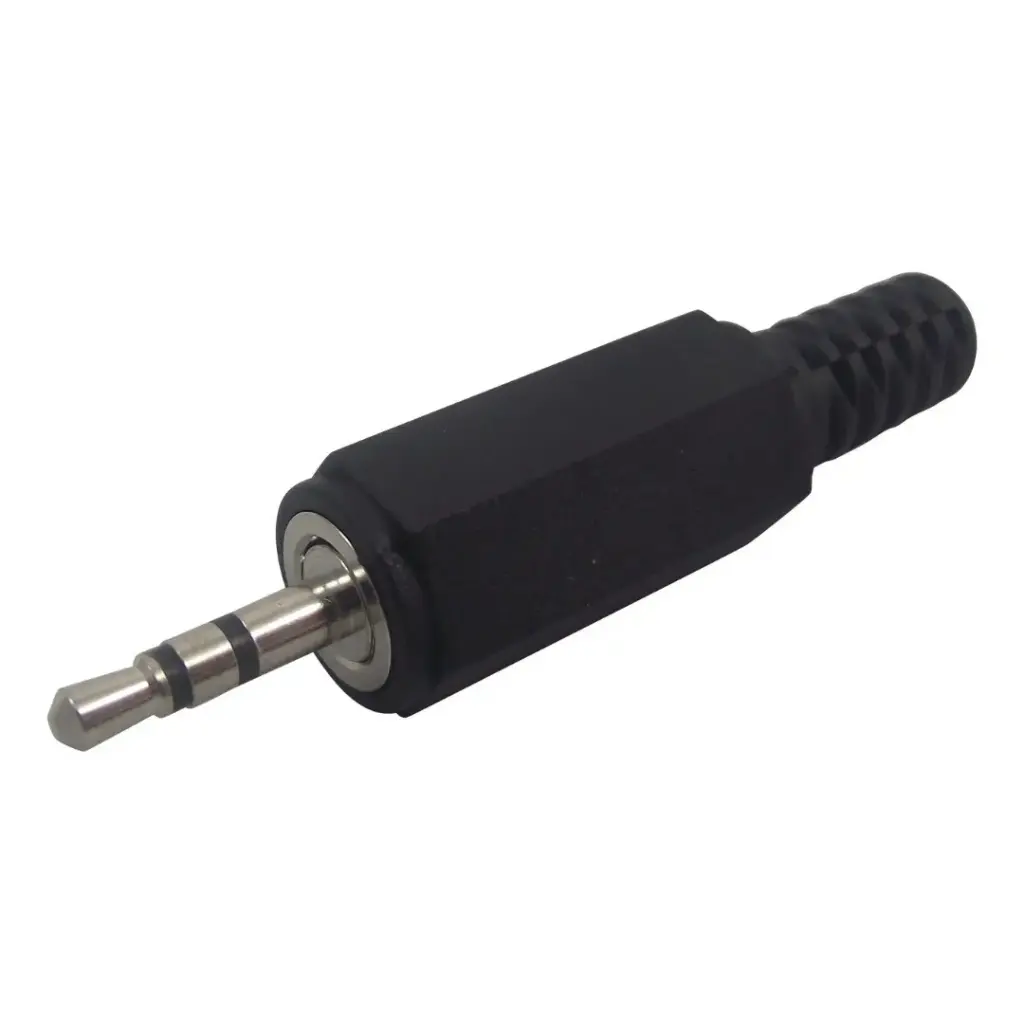 Conector Jack Macho 3.5mm para Audio 3 Polos