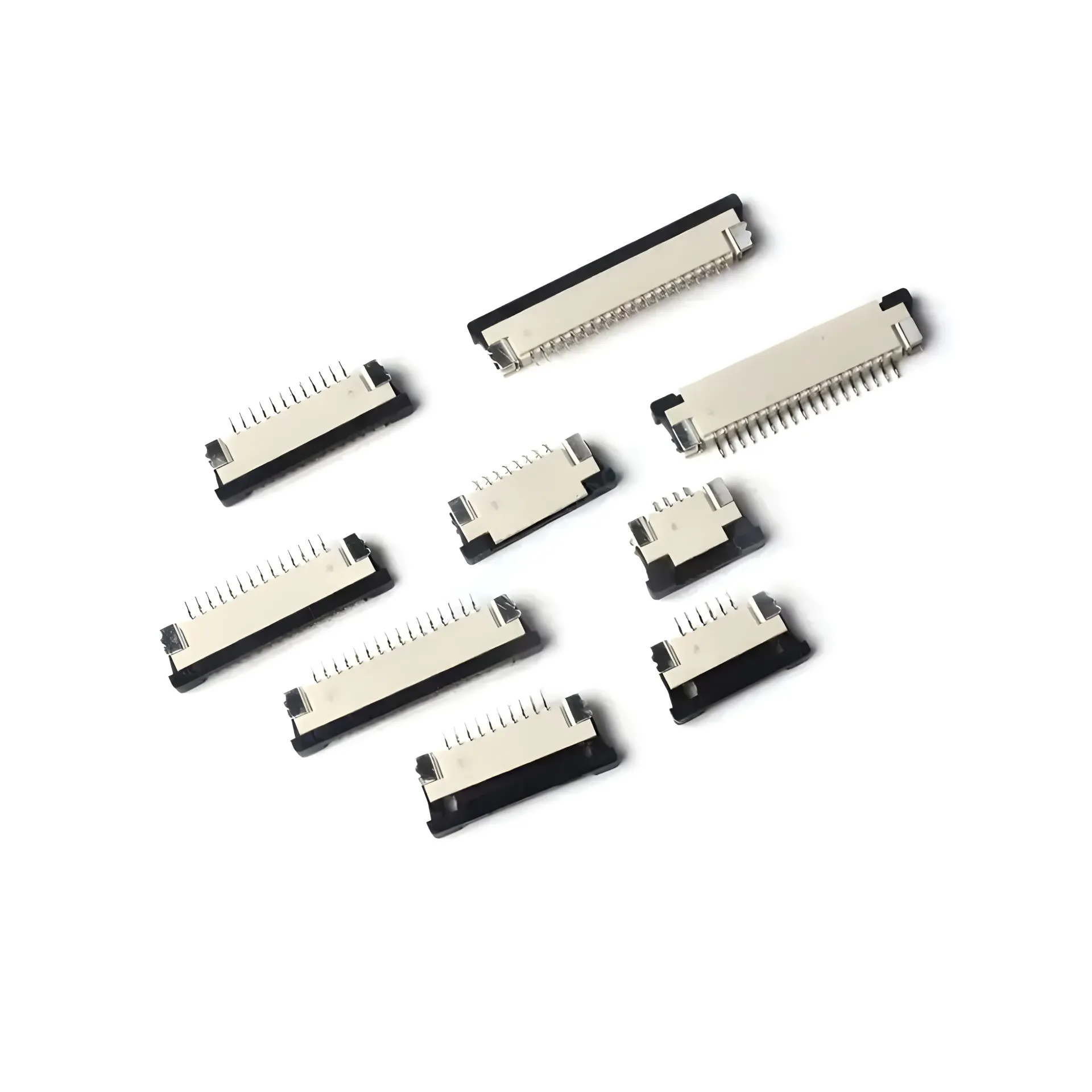 [CON1-KIT01] (Producto obsoleto) Kit de Conectores 1mm Tipo Abatible Cubierta  FPC FFC (Varios colores) 49PINES