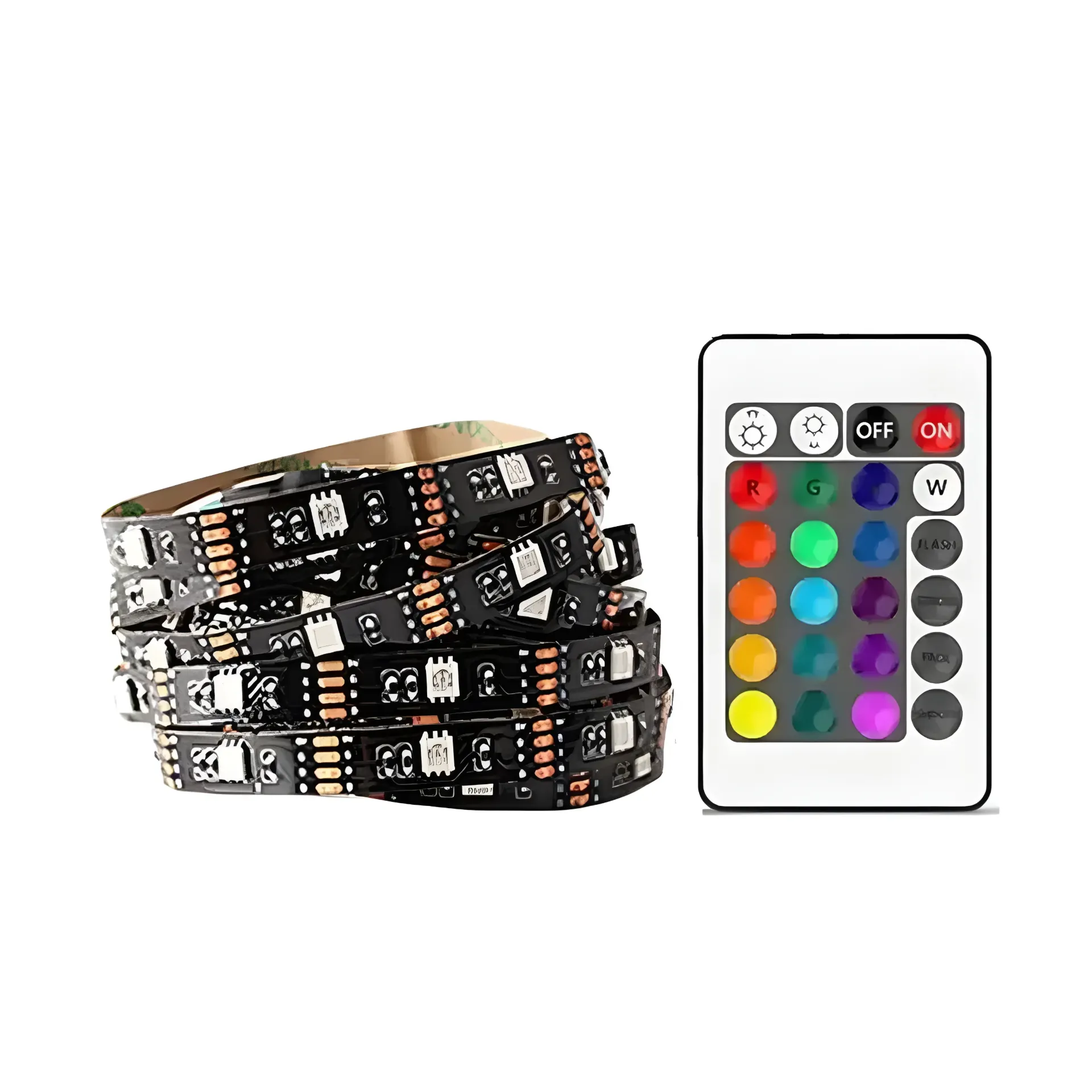 Tira Led RGB con Control Remoto 5V