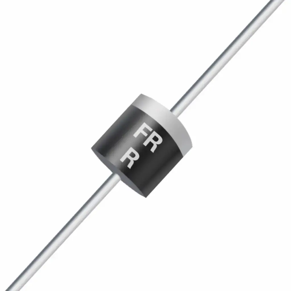 [DIOF001] Diodo De Recuperación Rápida FR107 1000V 1A DO-41 