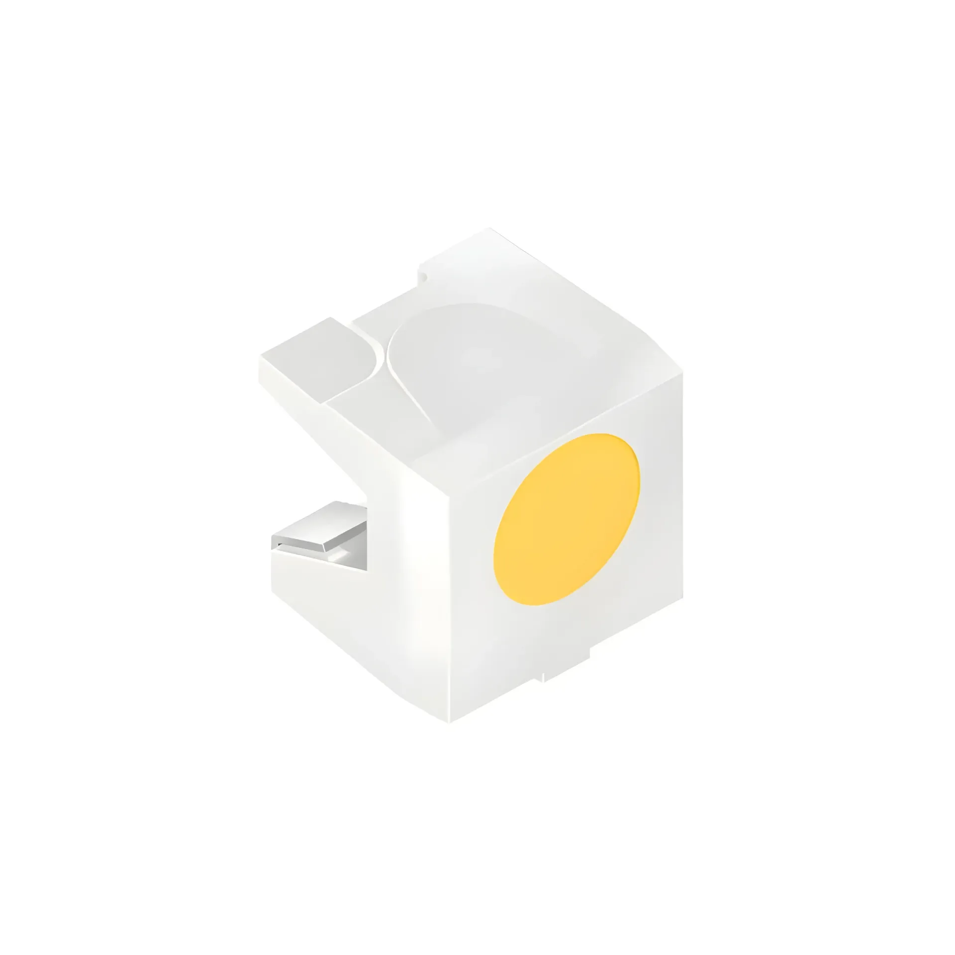 [LEDS001] LED Amarilla Angulo recto Modelo SML-LXR44YC-TR SMD 4mm