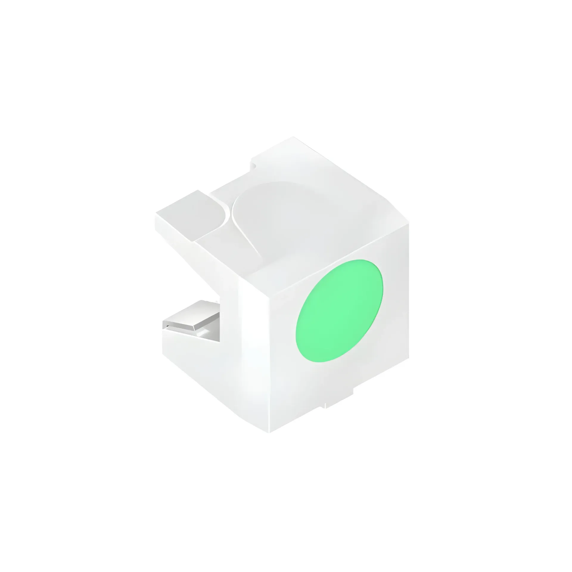 [LEDS002] Led Verde Angulo recto Modelo SML-LXR44GC-TR SMD 4mm