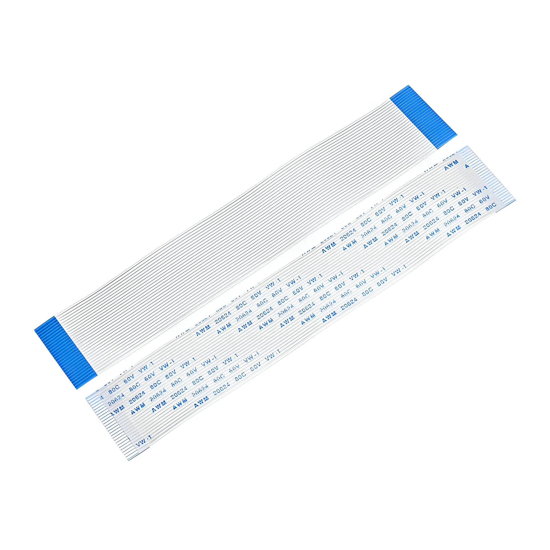 Cable Flex Plano FPC/FFC 30P Recto Paso 1.25mm 20cm