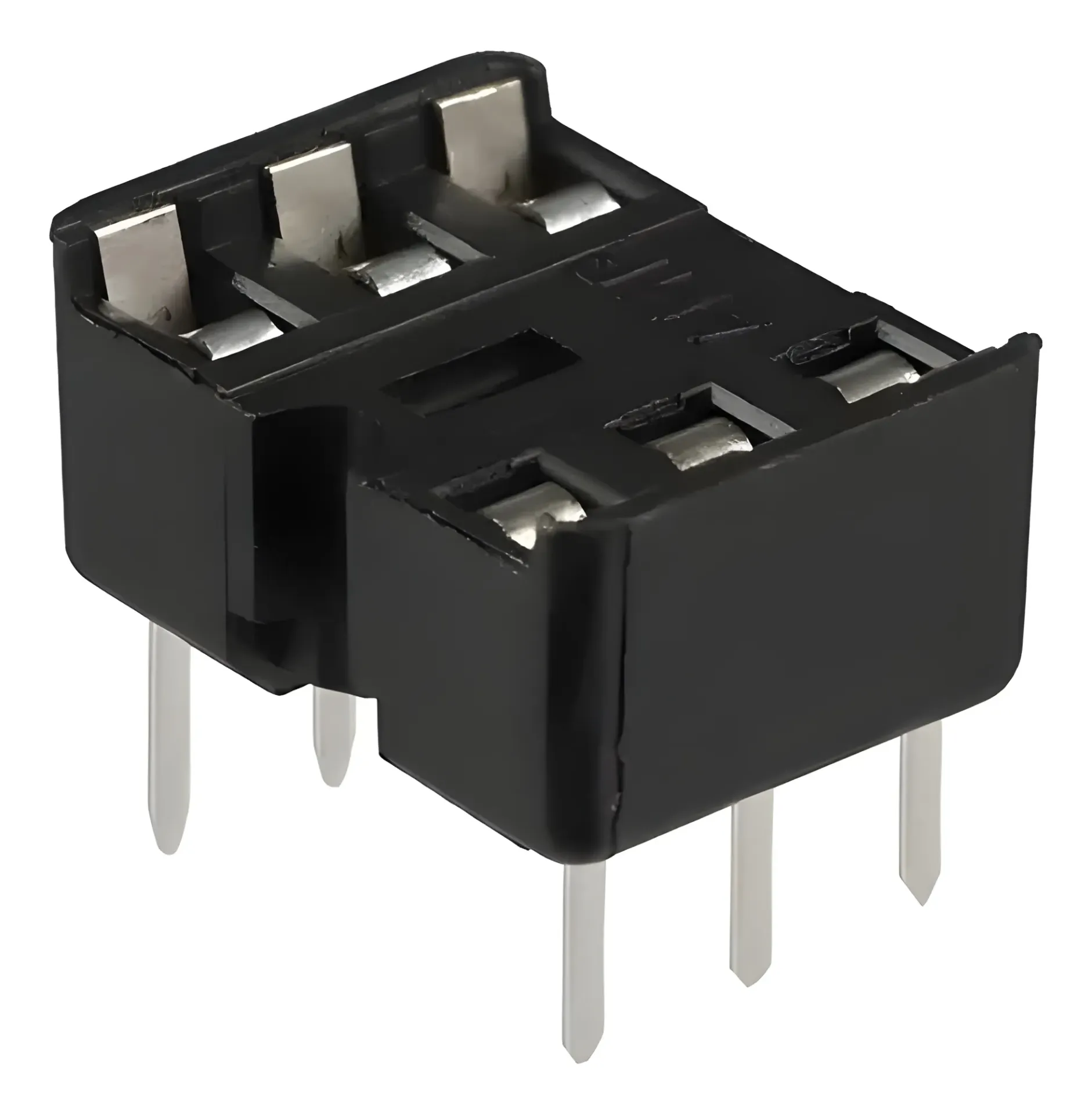[BASIC-6P] Base/Socket De Circuito Integrado 6 Pines