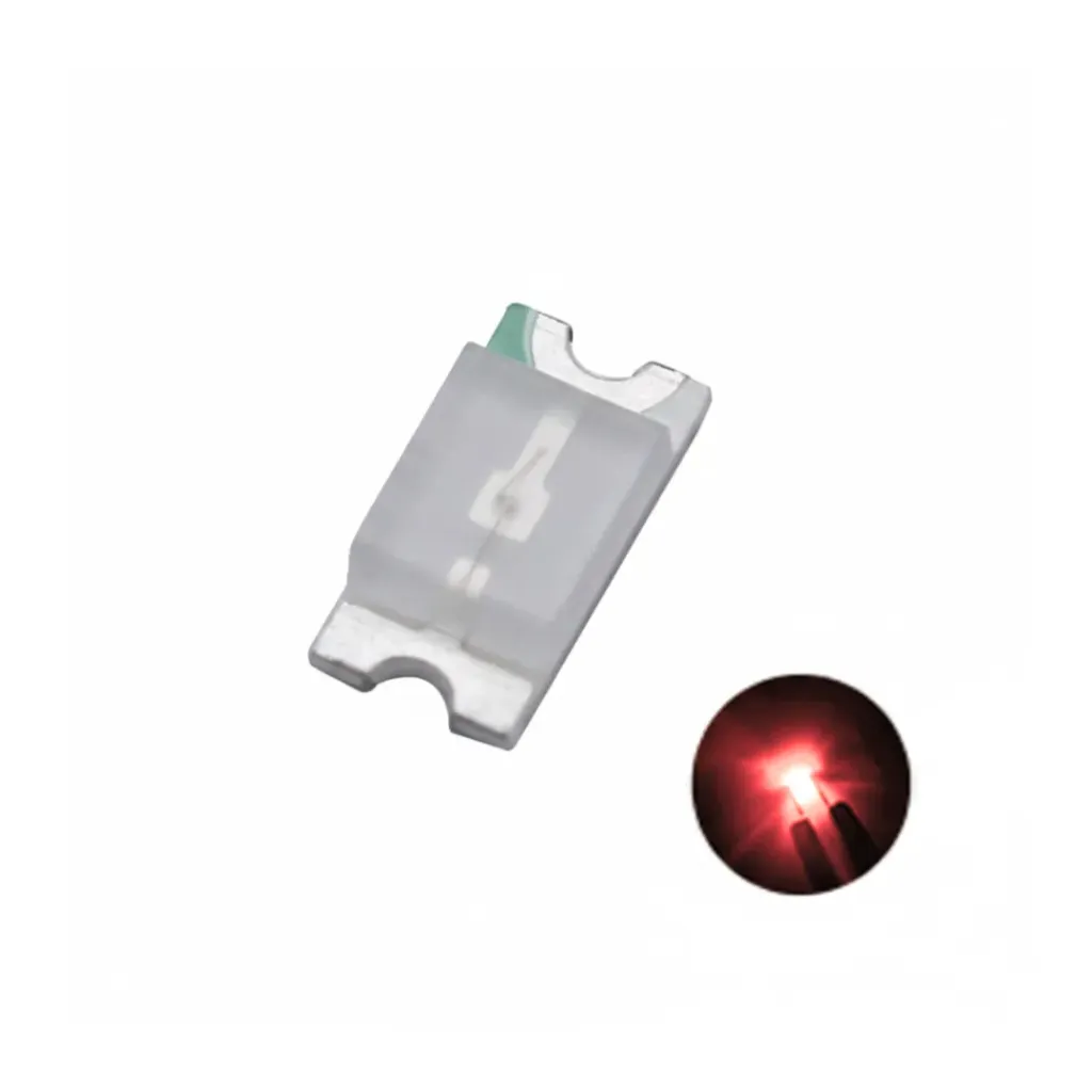 LED SMD Diodo Emisor de Luz Rojo 1206   