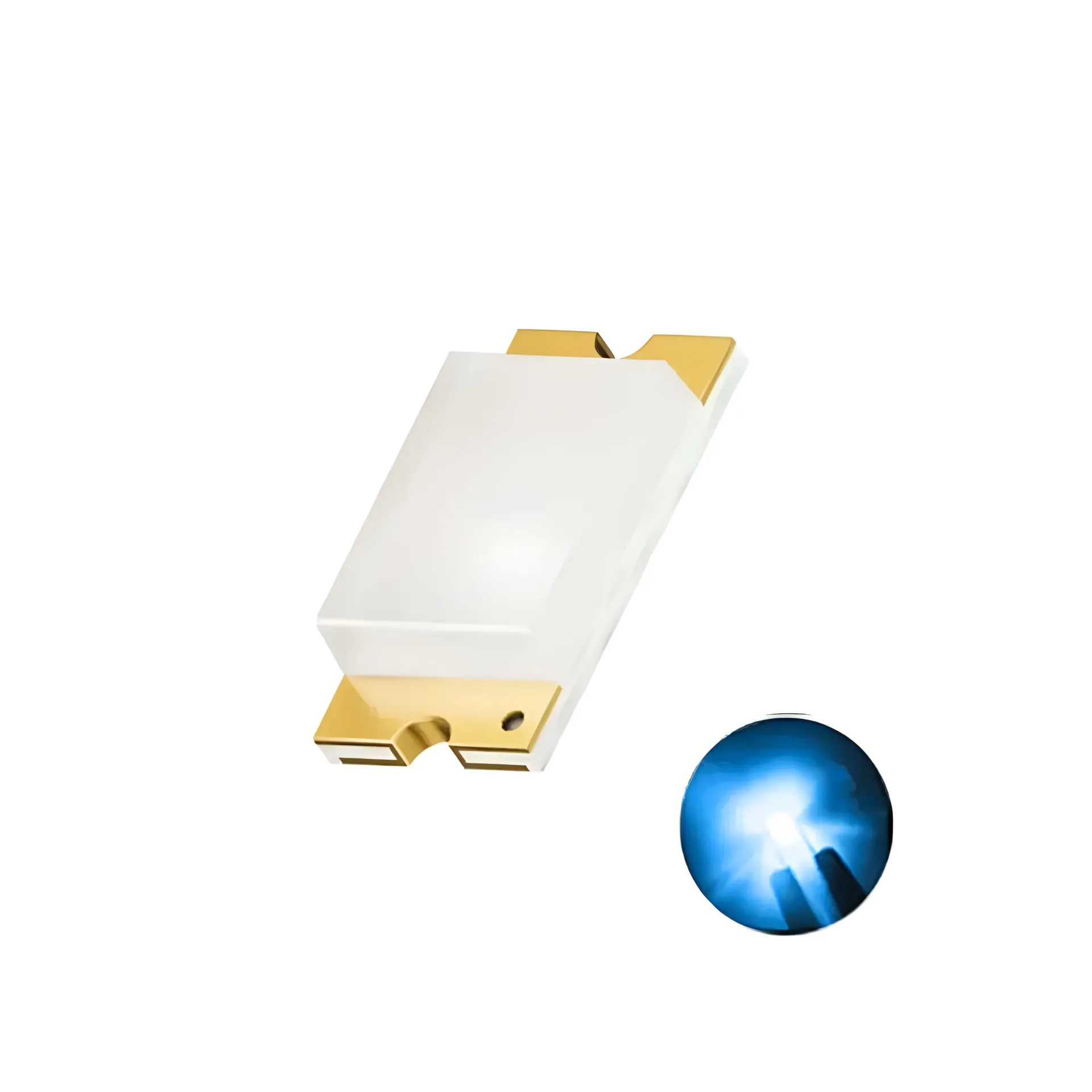 LED SMD Diodo Emisor de Luz Azul 0603