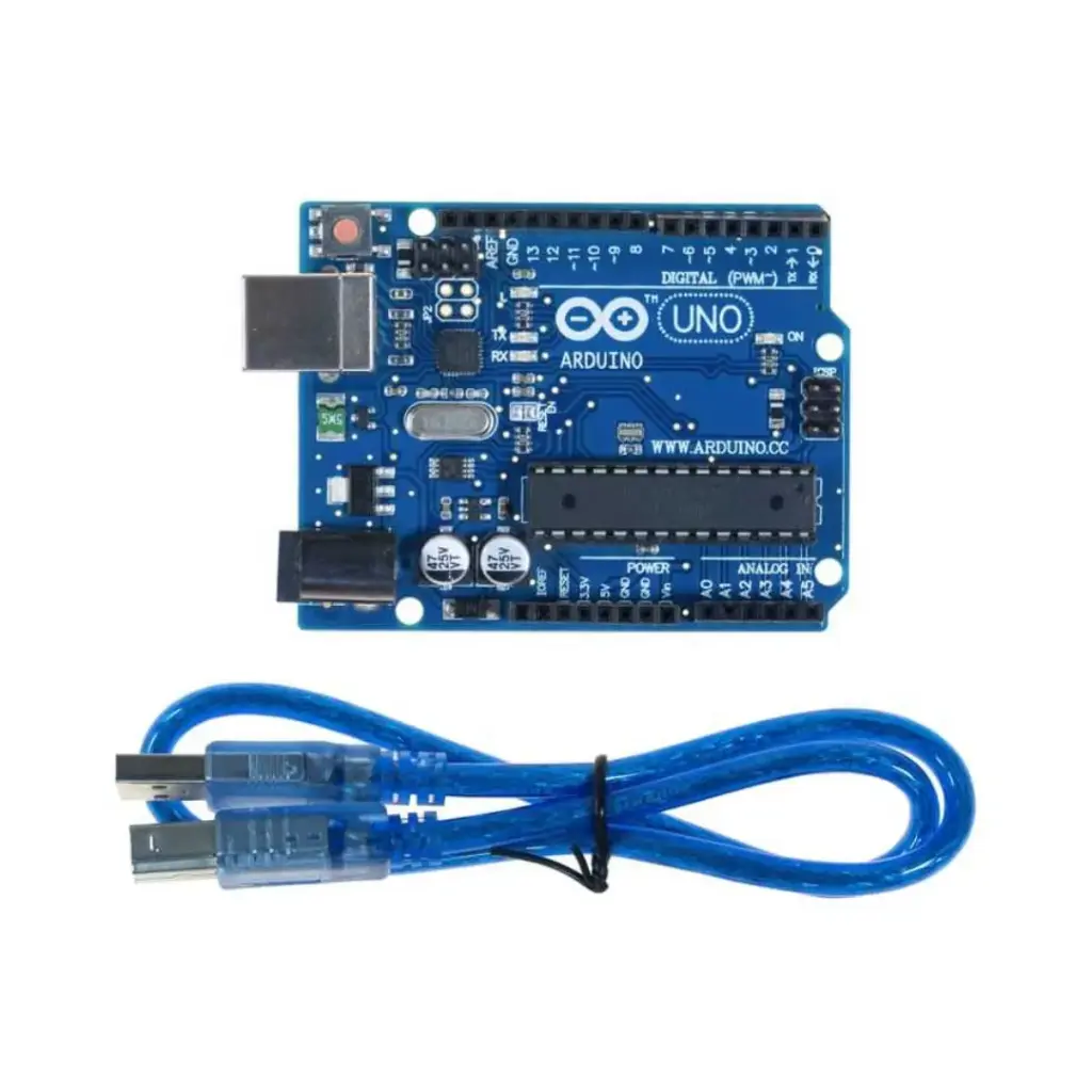 [P4244] Tarjeta De Desarrollo Arduino Uno R3 Con Cable USB
