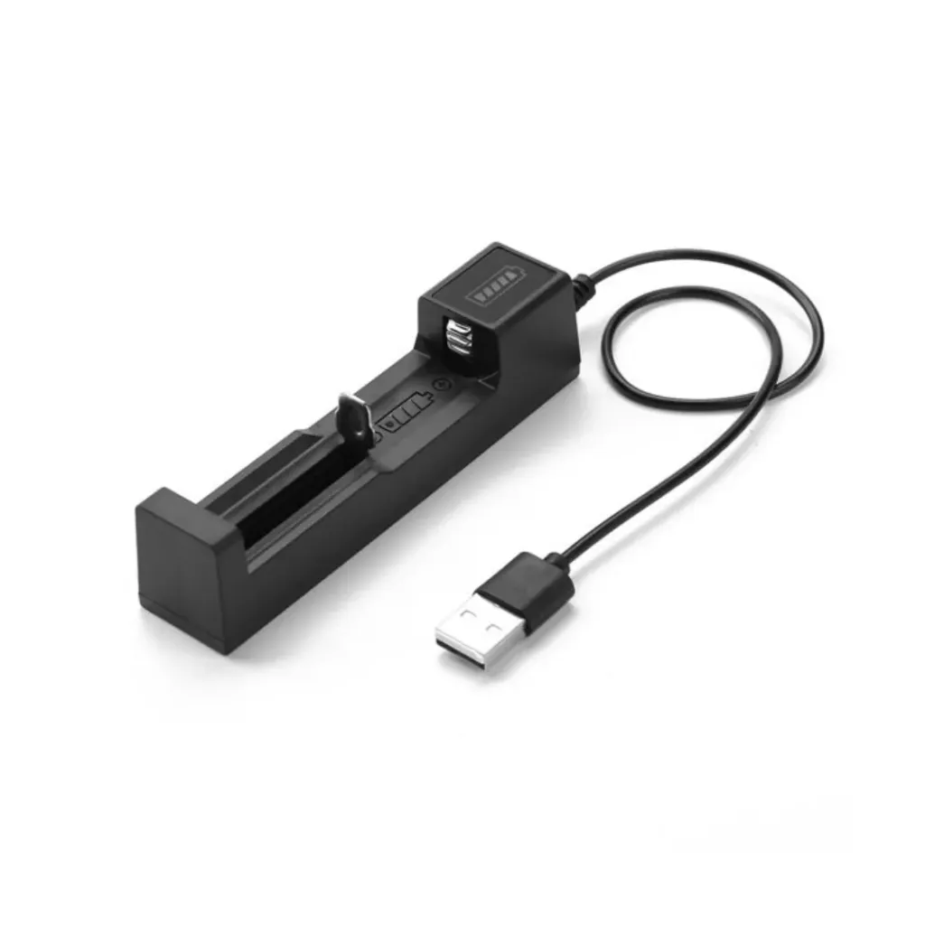 [CARG007] Cargador de 1 batería de litio 18650 por USB