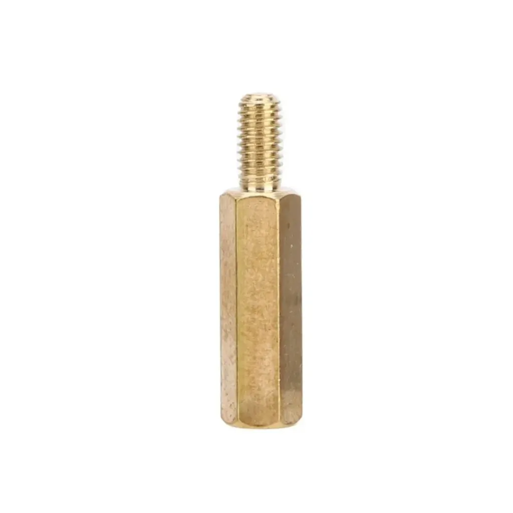 [SEPM2-HEX15MM] Separador de latón M2 hexagonal largo 15mm
