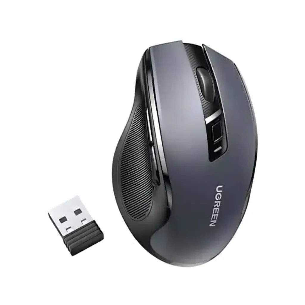 [MOUSE-24] (Producto obsoleto)-UGREEN Mouse Inalámbrico 2.4 GHz con Receptor USB