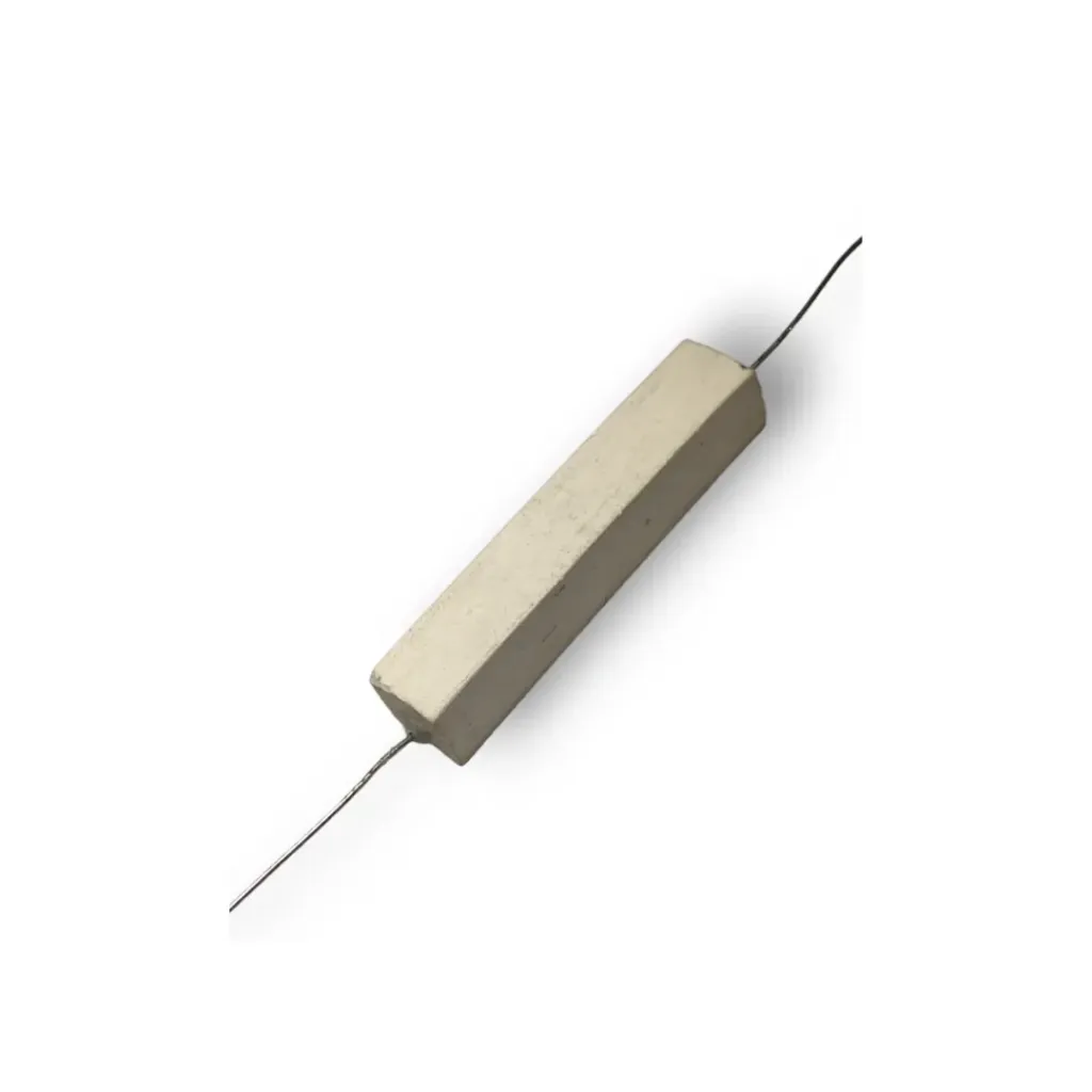 [RESC25W-004] Resistencia 10 ohms 25W de Cemento Horizontal