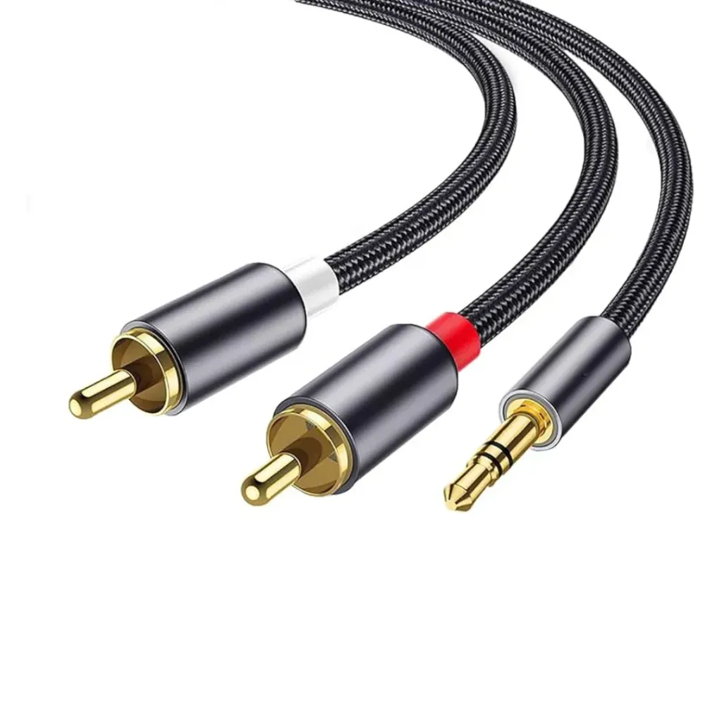 [CABLERCA-001] Cable para Audio RCA 3.5mm A 2RCA