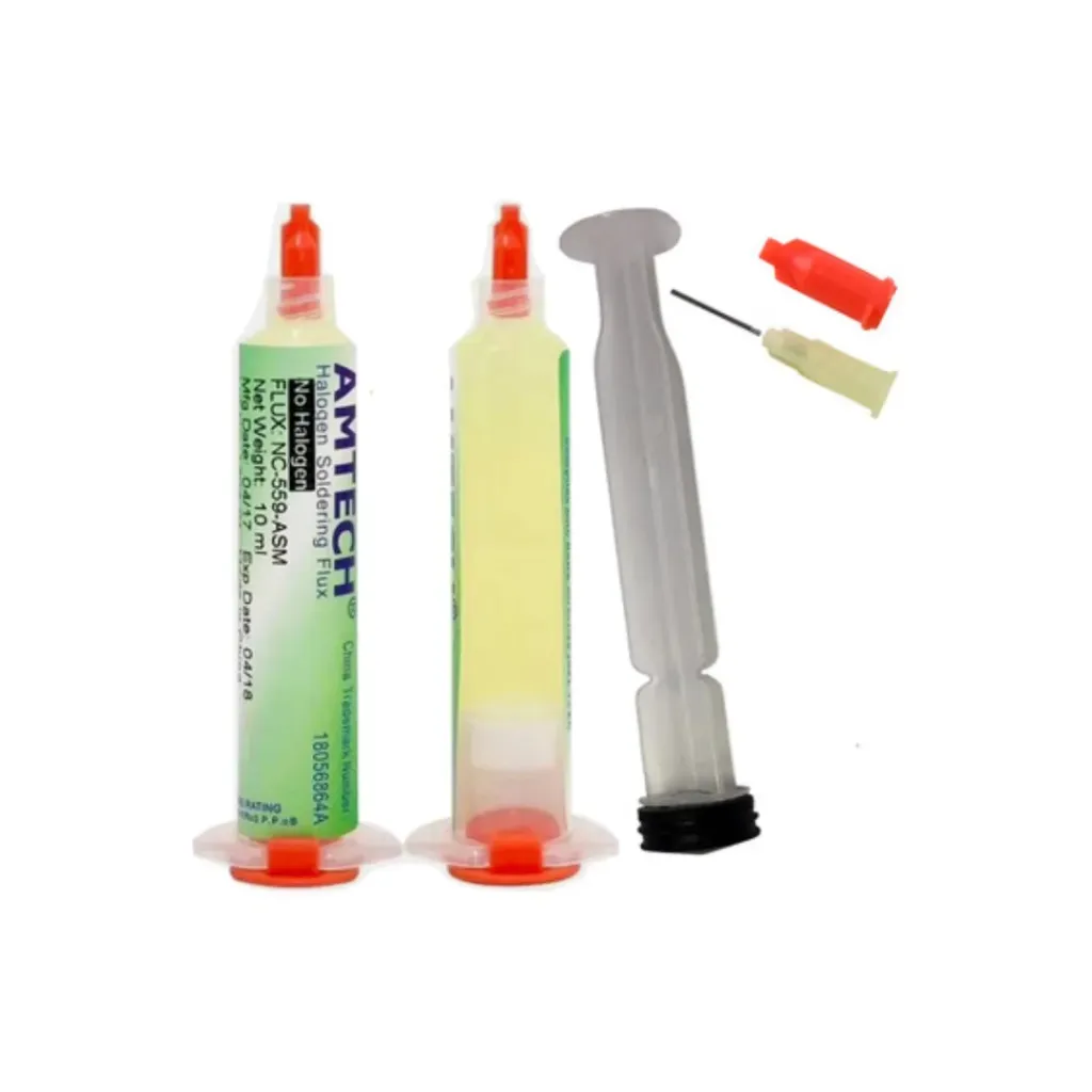 [PASTF003] Flux NC-223-ASM marca AMTECH 10ml con Jeringa