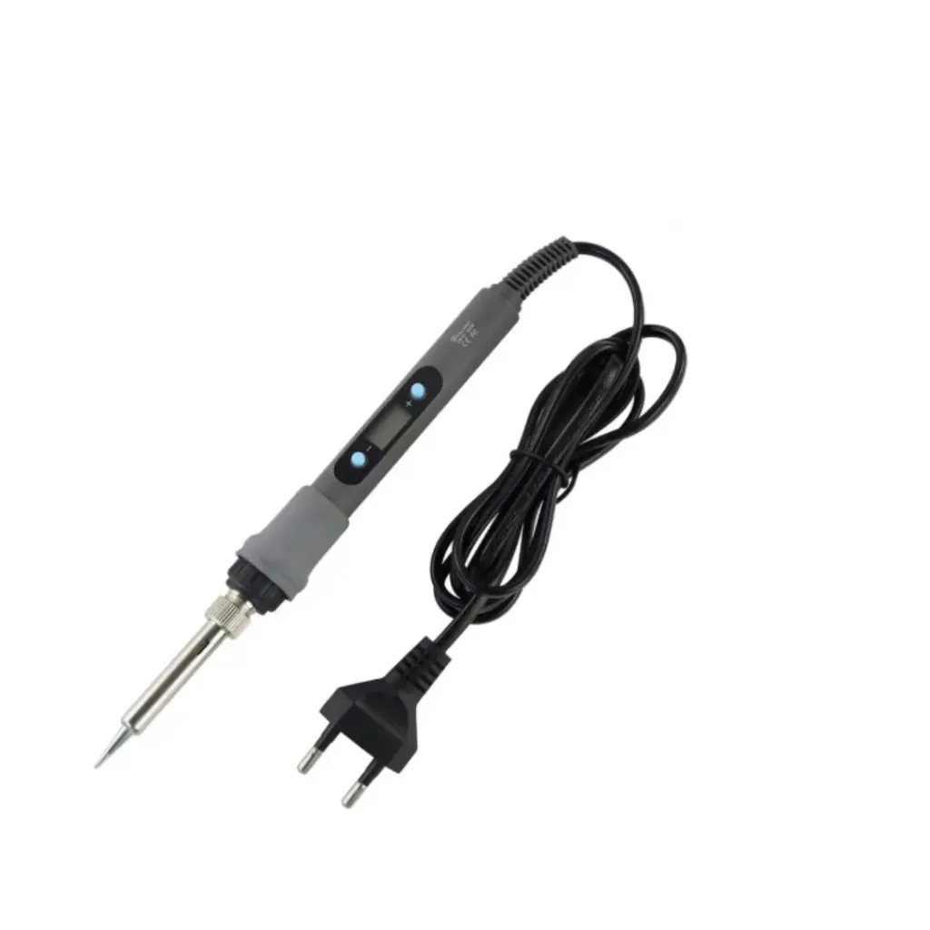 [SOLD003] Cautín Tipo Lápiz de 80W con Temperatura Ajustable y pantalla 110V