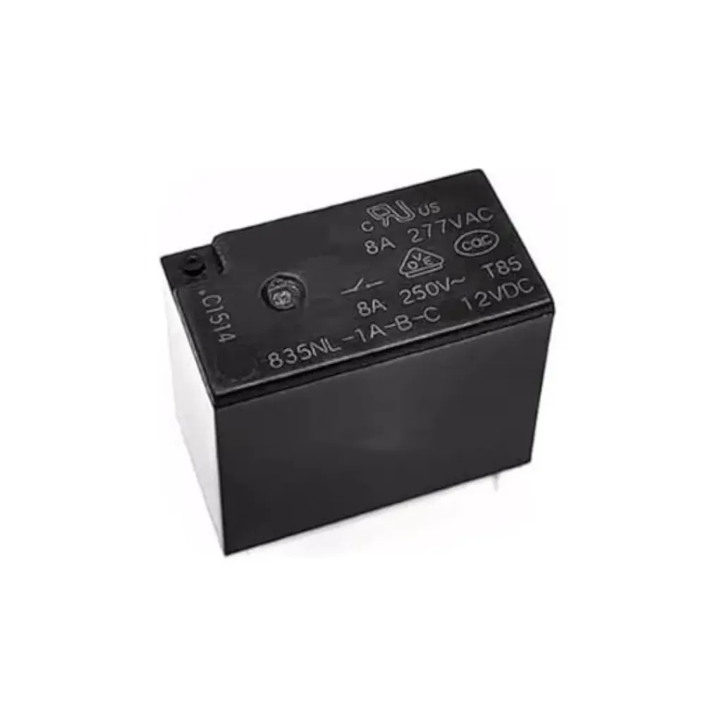 Relevador 835NL-1A-B-C-12VDC 8A 12v, 4 Pines
