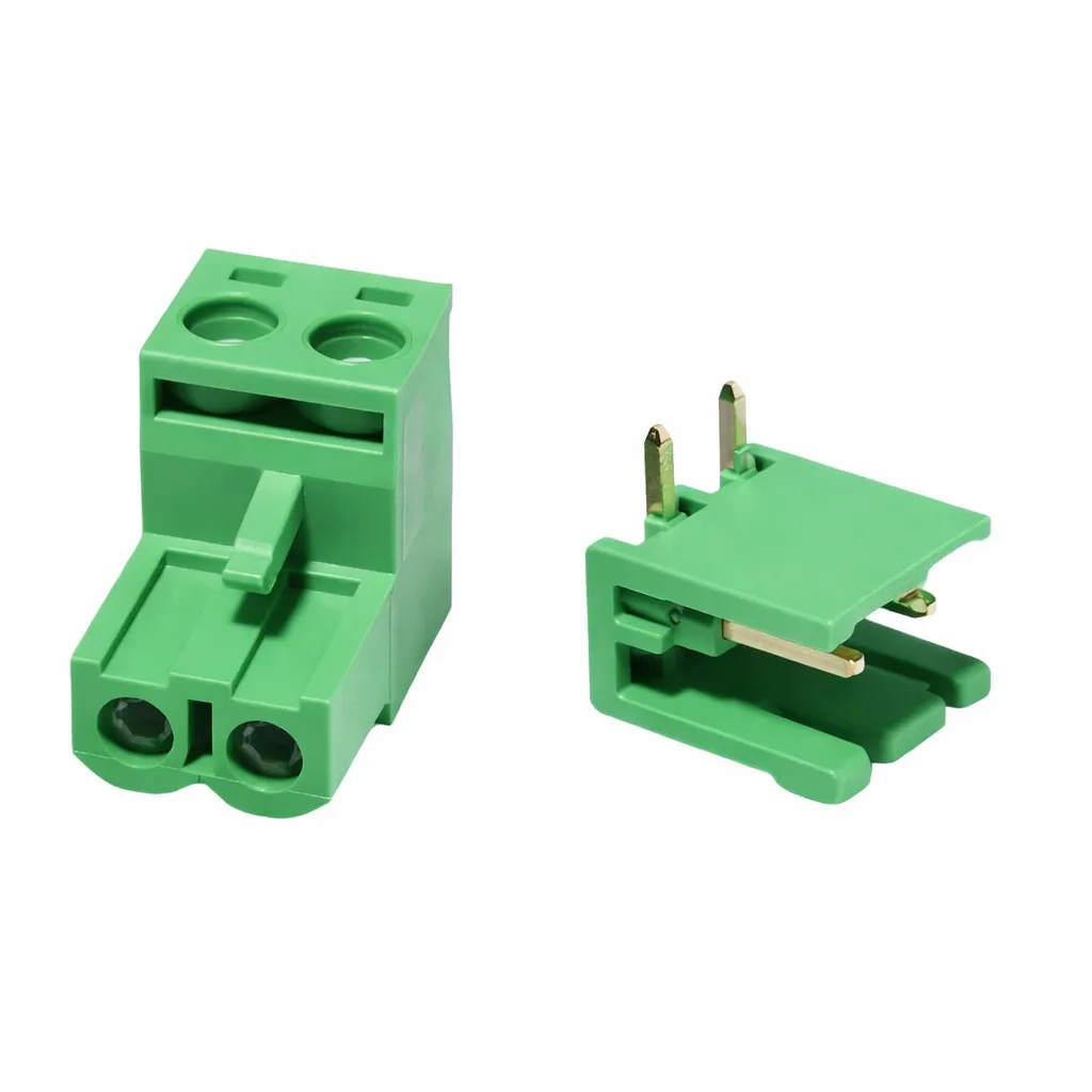 [CONT040] Terminal Block  KF2EDG, Bloque De Terminales 2 Pines,  Pitch De 5.8mm