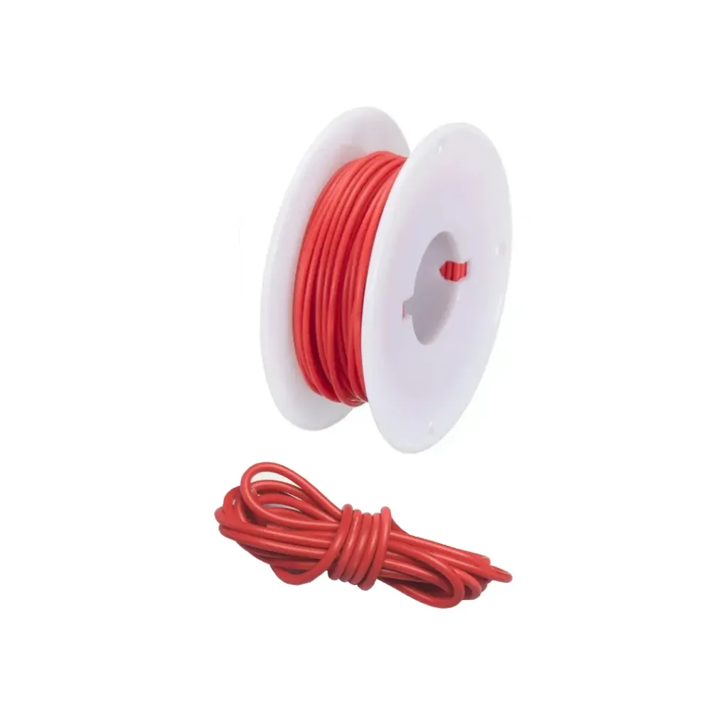 [AL28-ROJO] Alambre Estañado Para Conexiones 28AWG Rojo