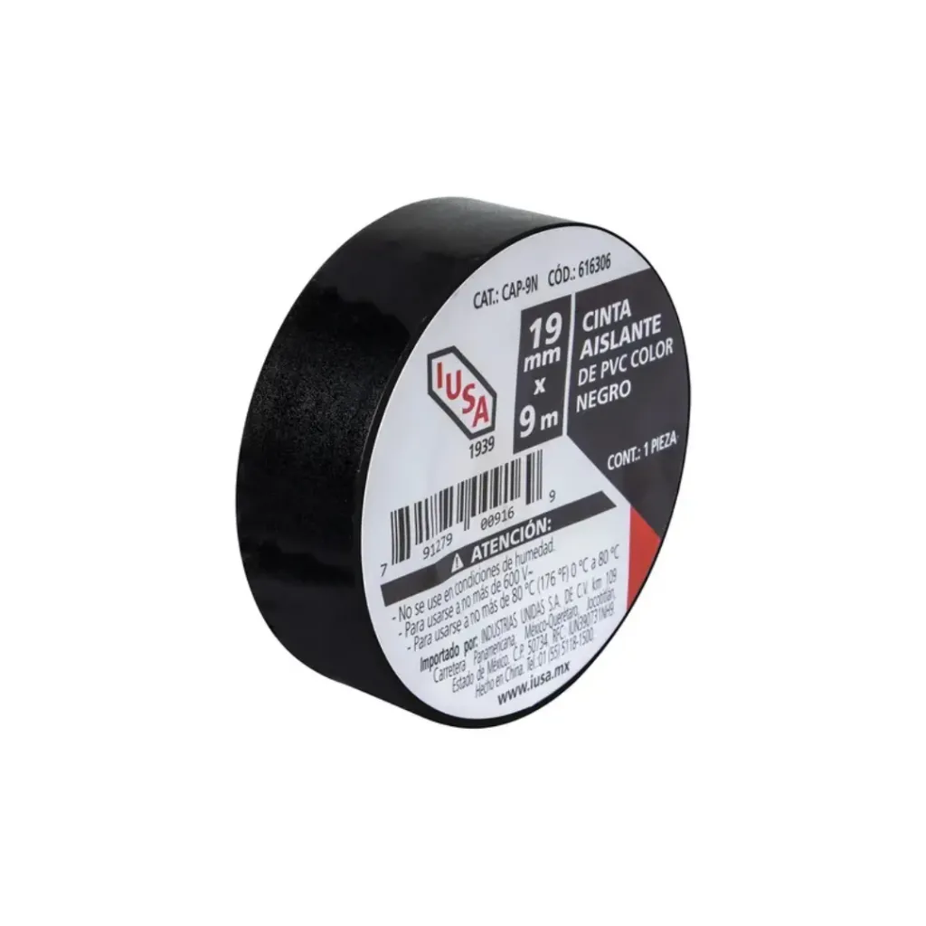 Cinta Aislante IUSA 19mm x 9m